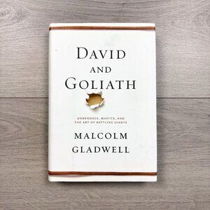 David and Goliath by Malcolm Gladwell Hardcover Psychology Book